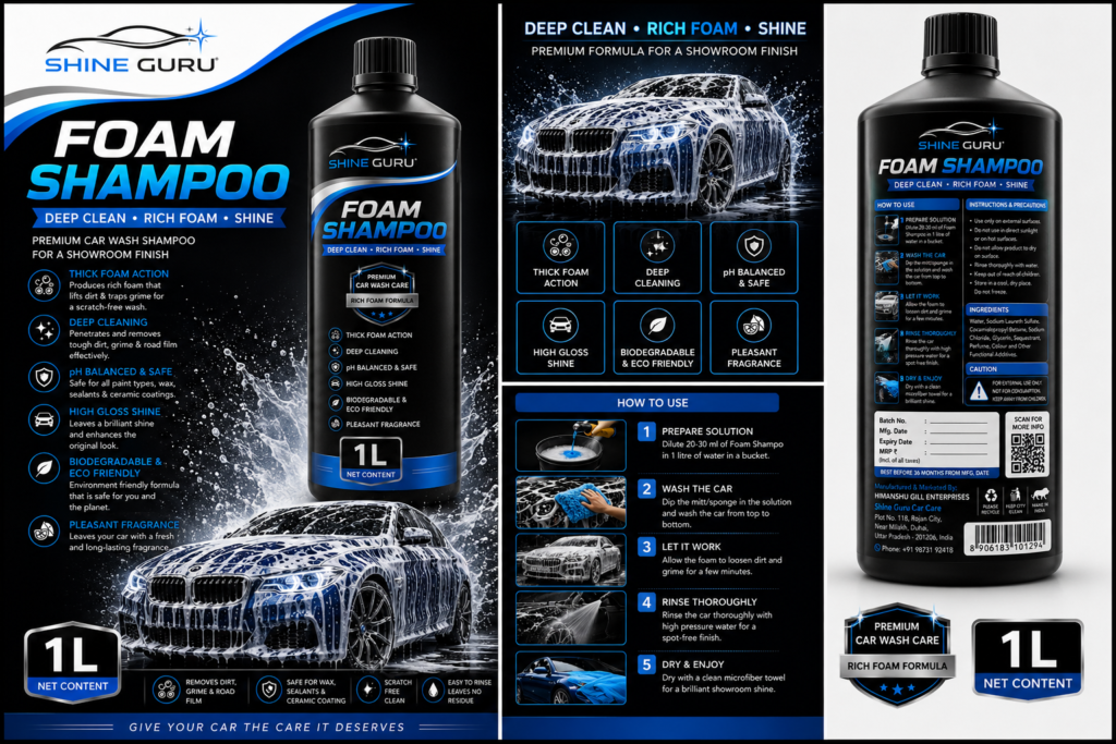 Foam Shampoo-1 Litre
